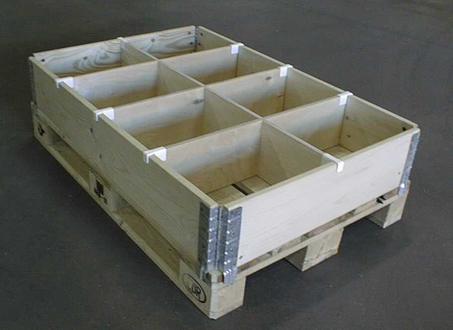 pallet collar dividers
